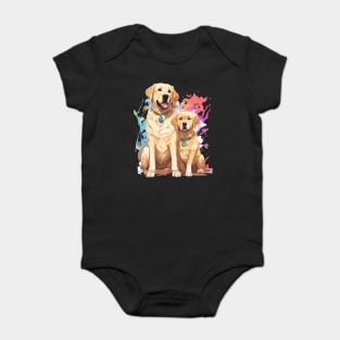 Golden Retriever Baby Bodysuit